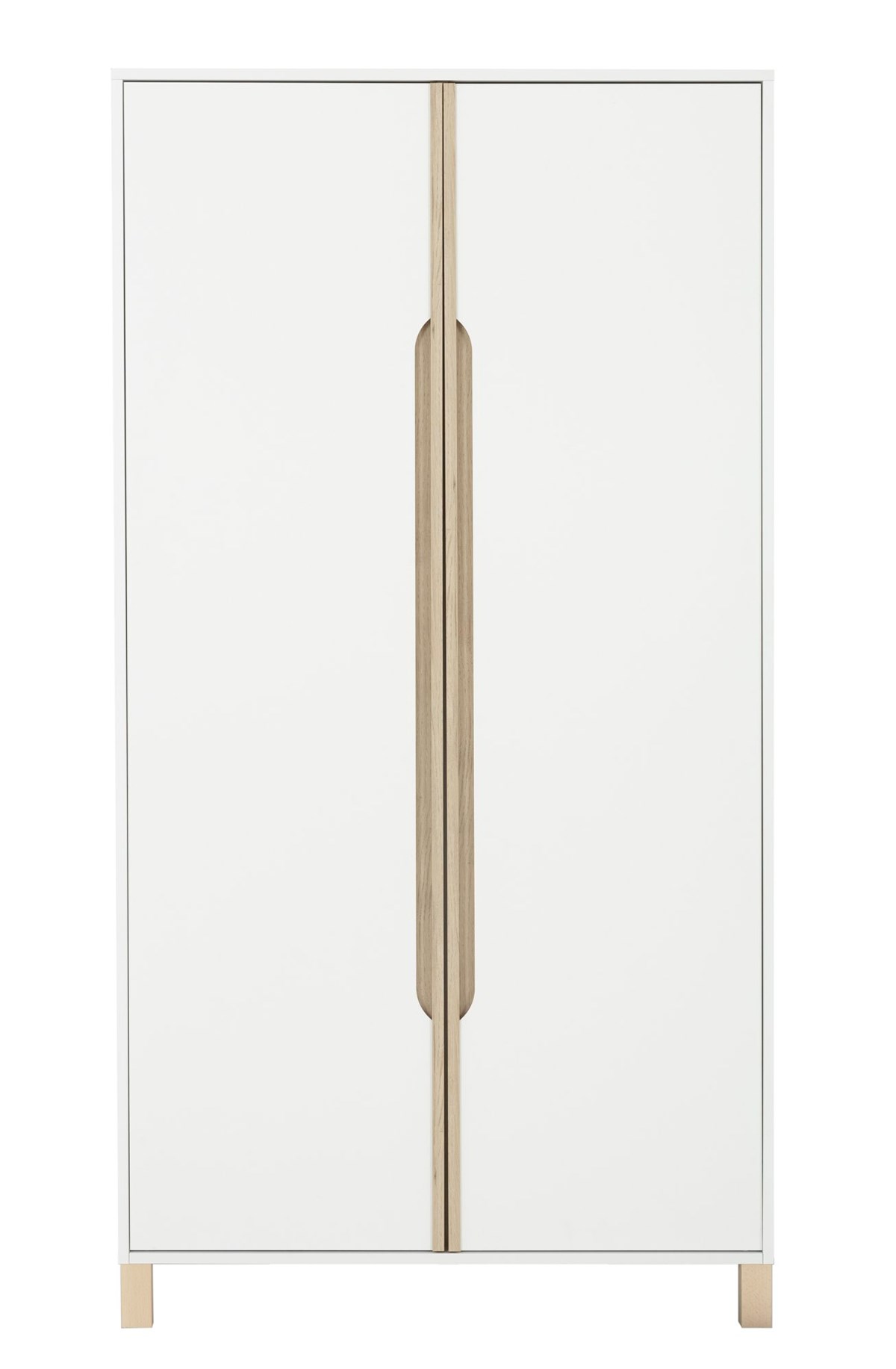 Armoire-2-portes-Celeste-decor-blanc-101cm-front-Gautier