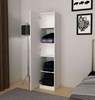 Armoire-1-porte-Snow-decor-bois-blanc-40cm-Open-Oosterlynck