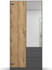 Armoire-2-portes-1-miroir-Butte-decor-chene-artisan-91cm-02-Rauch