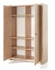 Armoire-2-portes-Amalia-decor-chene-artisanal-open-Neyt