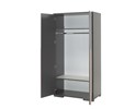 Armoire-2-portes-London-melamine-anthracite-decor-chene-99cm-ouvert-Vipack