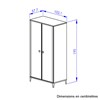 Armoire-2-portes-Marcel-bois-chataigne-Gautier