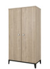 Armoire-2-portes-Marcel-decor-chene-blond-noir-side-Gautier
