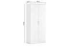 Armoire-2-portes-Ray-6305-1-blanche-80cm-dimensions-Rousseau