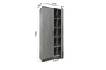 Armoire-2-portes-Ray-6405-5-decor-chene-gris-80cm-dimensions-Rousseau