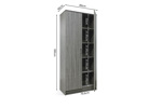 Armoire-2-portes-Ray-6405-5-decor-chene-gris-80cm-dimensions-Rousseau