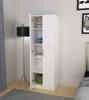 Armoire-2-portes-Snow-decor-bois-blanc-60cm-Open-Oosterlynck
