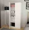 Armoire-2-portes-Snow-decor-bois-blanc-80cm-Open-Oosterlynck