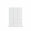 Armoire-3 portes-2 tiroirs-Joel-0CN8-AG504-Blanc neige-02-Rauch