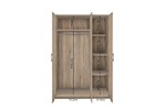 Armoire-3-portes-Ray-6310-2-decor-chene-sonoma-120cm-interieur-Rousseau
