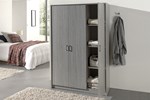 Armoire-3-portes-Ray-6310-5-decor-chene-gris-120cm-fond-Rousseau