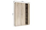 Armoire-3-portes-Ray-6410-2-decor-chene-sonoma-120cm-dimensions-Rousseau