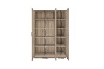 Armoire-3-portes-Ray-6410-2-decor-chene-sonoma-120cm-interieur-Rousseau