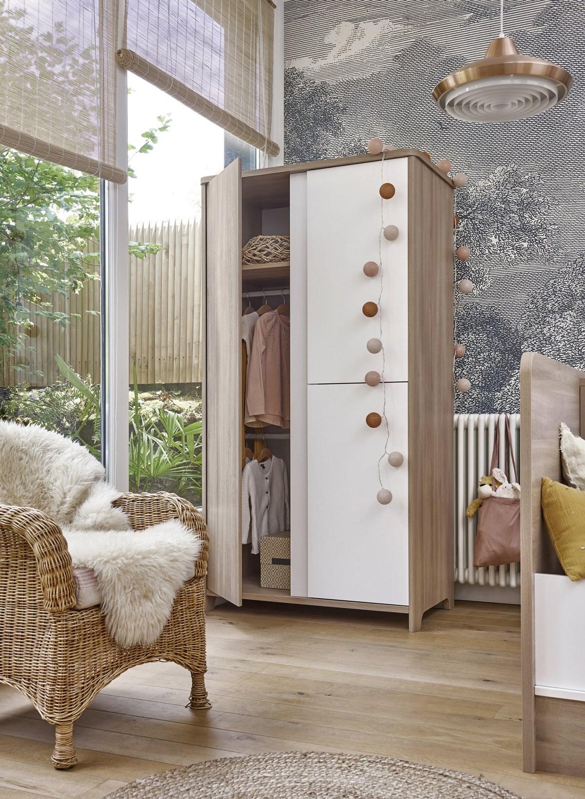 Armoire Sacha 3 portes chêne Meubles Crack