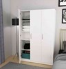 Armoire-3-portes-Snow-decor-bois-blanc-120cm-Open-Oosterlynck