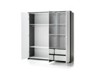 Armoire-3-portes-Urbino-decor-gris-blanc-200cm-open-Albea-Mobili