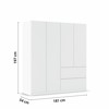 Armoire-4 portes-2 tiroirs-Joel-0CN9-AG504-Blanc neige-03-Rauch