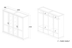 Armoire-4-portes-Ella-decor-bois-chene-miroir-225cm-dessin-Oosterlynck
