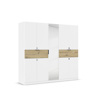 Armoire-8-portes-pleines-1-porte-miroir-2-grands-tiroirs-imitation-chene-artisan-Ticao-57T2-blanc-perspective-Rauch