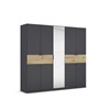 Armoire-8-portes-pleines-1-porte-miroir-2-grands-tiroirs-imitation-chene-artisan-Ticao-57T2-gris-metal-perspective-Rauch