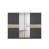 Armoire-8-portes-pleines-2-portes-miroirs-2-grands-tiroirs-imitation-chene-artisan-Ticao-gris-metal-front-Rauch