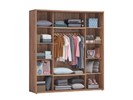 Armoire-Erwin-decor-chene-bois-french-oak-200cm-open-Oosterlynck