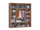 Armoire-Erwin-decor-chene-bois-french-oak-200cm-open-Oosterlynck