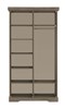 Armoire-Ivette-decor-truffel-porselein-120cm-interieur-Bauwens-GBO