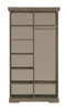 Armoire-Ivette-decor-truffel-porselein-120cm-interieur-Bauwens-GBO