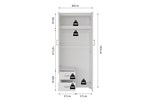 Armoire-Marc-6905-1-80cm-blanc-dimensions-Rousseau