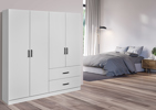 Armoire-de-rangement-Wilson-4-portes-2-tiroirs-blanc-ambi-Bauwens