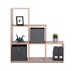 Armoire-rangement-Bergamo-1-front--6-niches-decor-chene-116cm-Finori