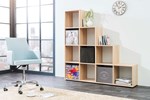 Armoire-rangement-Bergamo-2-ambi-10-niches-decor-chene-155cm-Finori