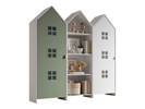 Armoires+ bibliotheque-Casami-Bruges-MDF-lanque-vert-02-Vipack