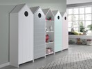 Armoires-1-porte-bibliotheque-Casami-MDF-laque-blanc-vert-gris-rose-58cm-Vipack