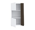 Bar-2-portes-Karat-laque-brillant-18SA3421-70cm-front-ouvert-Sciae