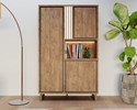 Bar-3-portes-1-niche-Luma-old-teak-elegant-black-K672-Bar6-126,8cm-Meubar