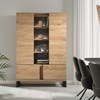 Bar-Grando-millenium-oak-nature-zebra-marble-EVAN-02