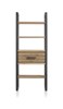 Bibliotheque-1-tiroir-4-niches-Brooklyn-decor-chene-massif-placage-railway-brown-75cm-37143RWB-front