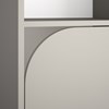 Bibliotheque-2-portes-2-niches-1G2V315-Ritmo-grege-detail-Gautier
