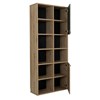 Bibliotheque-A-2portes-Craft-chene-artisan-02-Gautier