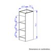 Bibliotheque-Calypso-dimensions-Gautier