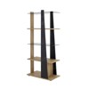 Bibliotheque-Elencia-1J3S326-Chene-Imitation-marbre-noir-03-Gautier