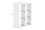 Bibliotheque-Max-6-decor-1-blanc-73cm-Finori-dimensions