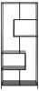 Bibliotheque-Seaford-90198-decor-ash-black-base-metal-powder-coated-rough-front-Actona