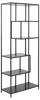 Bibliotheque-Seaford-90198-decor-ash-black-base-metal-powder-coated-rough-side-Actona