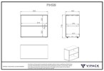 Bibliotheque-boekenkast-Pino-PIHSBI14-massif-pin-blanc-dessin-Vipack