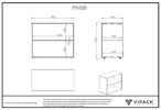 Bibliotheque-boekenkast-Pino-PIHSBI14-massif-pin-blanc-dessin-Vipack