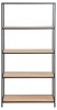 Bibliotheque-etagere-Seaford-75968-acier brut noir-02-Actona