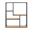 Bibliotheque-murale-Seaford-decor-wild-oak-pieds-noir-mat-74953-75cm-front-Actona